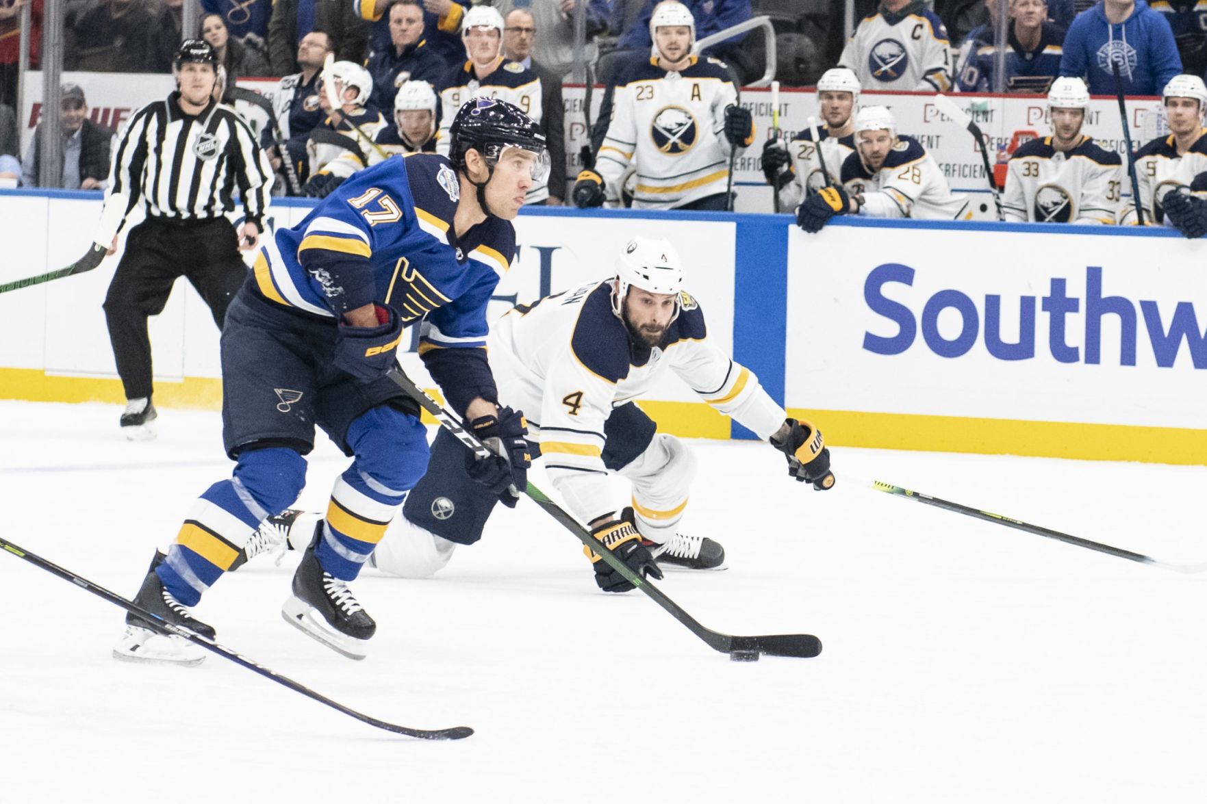Blues victorious over Sabres